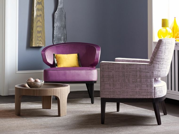 meuble-tendance-couleur-utlra-violet-chaise-design