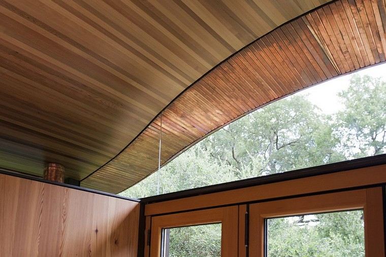 toiture végétal toit bois maison architecture contemporaine moderne