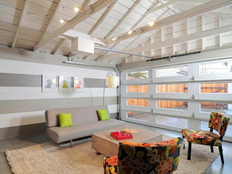 transformer garage en studio couleurs-minimalisme