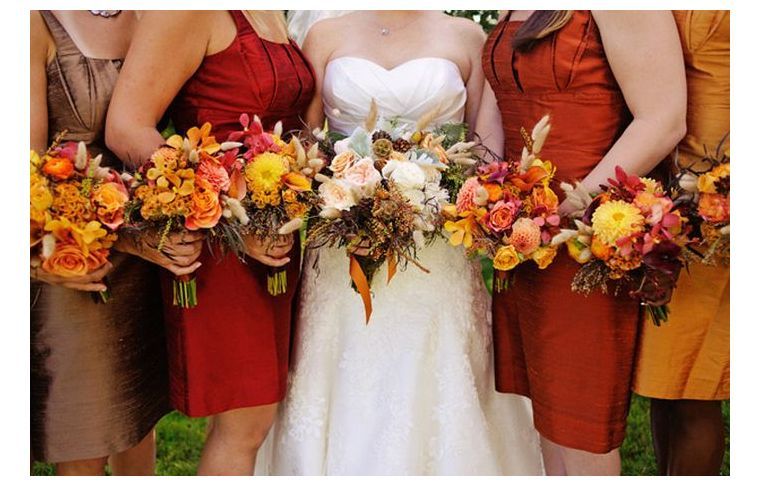 couleur-robe-demoiselle-honneur-theme-mariage-automne