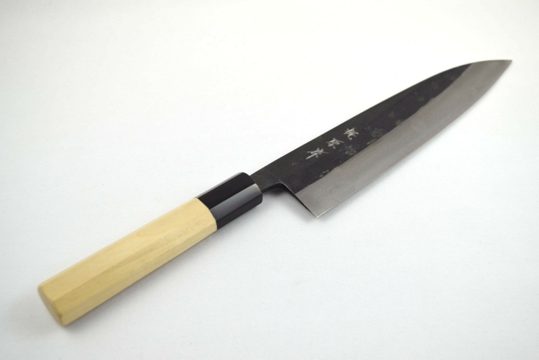 couteau japonais Kajiwara-Damascus-noir-Gyuto