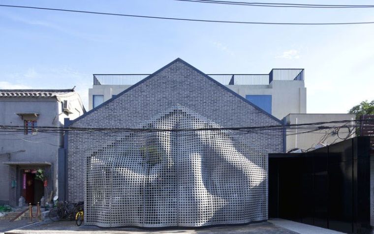 façade de maison originale-architecture-contemporaine-japonaise