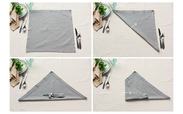 modele-pliage-serviette-tissu-facile-decoration-de-table