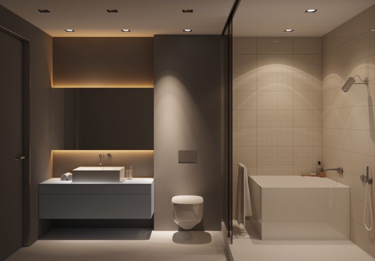 petite-salle-de-bain-deco-minimaliste-eclairage-led-moderne