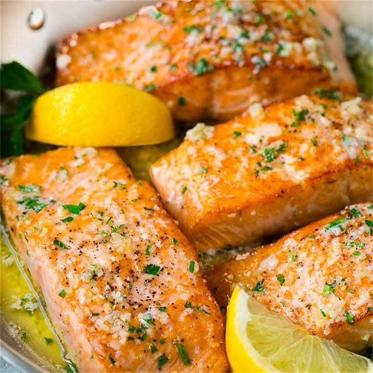 recette saumon au beurre