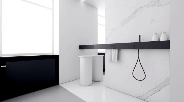 salle-de-bain-blanche-et-noire-meuble-design-marbre