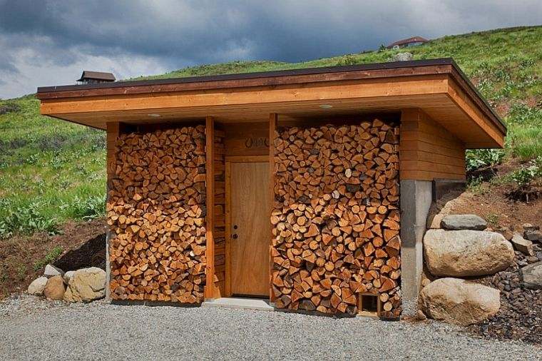 abri pour bois chauffage-maison-de-jardin-rangement-outils