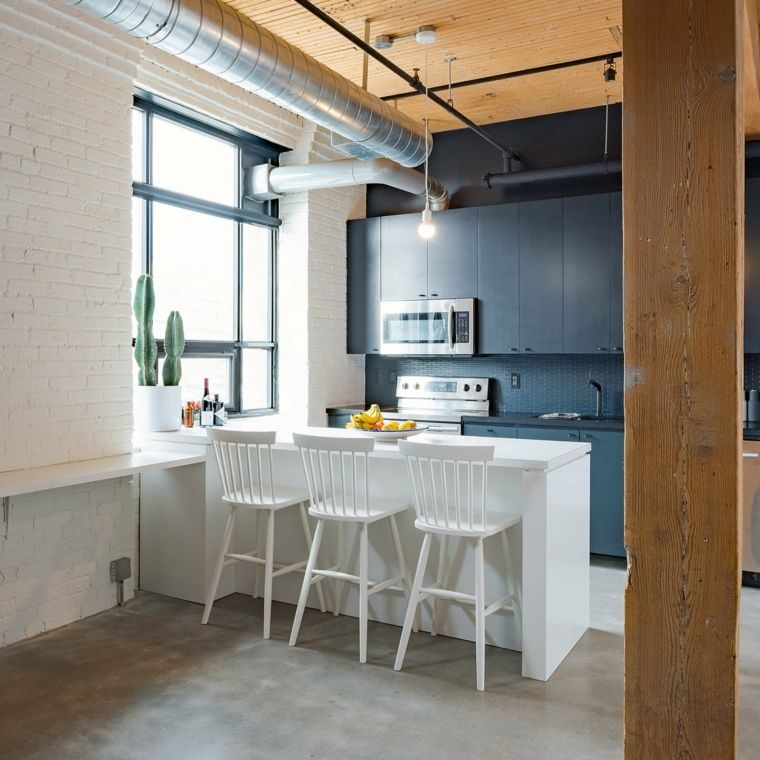 cuisine-meuble-contemporain-design-industriel-blanc-noir-petit-espace-amenagement