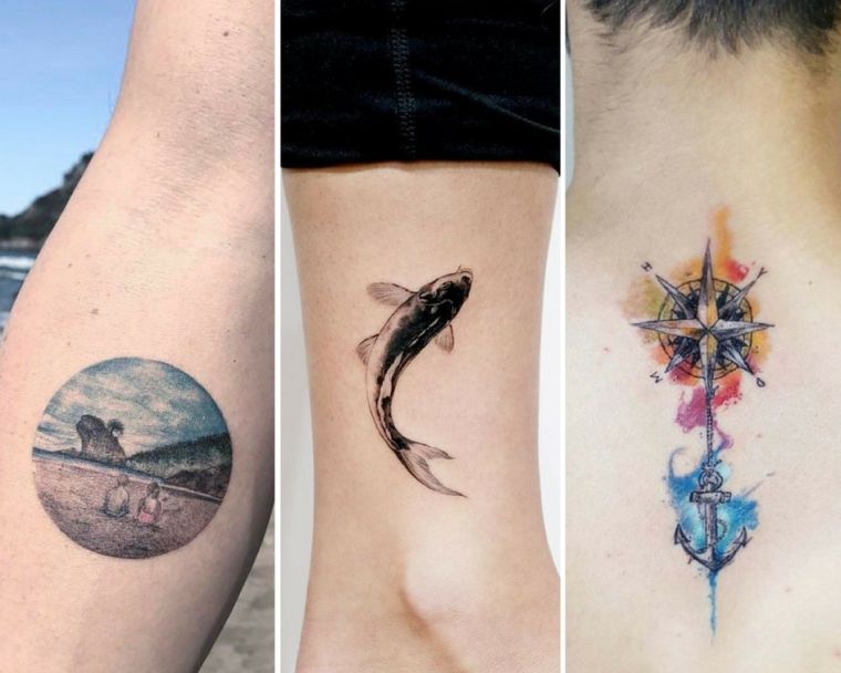 idée tatouage marin motif-signification-photos-inspirations-bord-de-mer