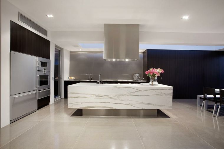 ilot-cuisine-design-contemporain-meuble-marbre-deco-interieure-idees
