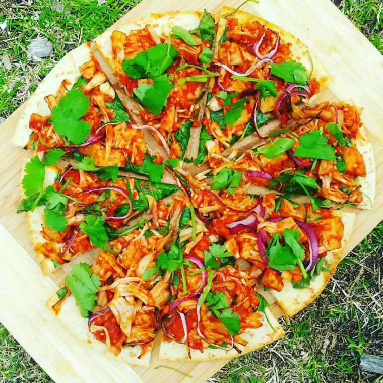 jackfruit pizza-plat-ideal-vegans
