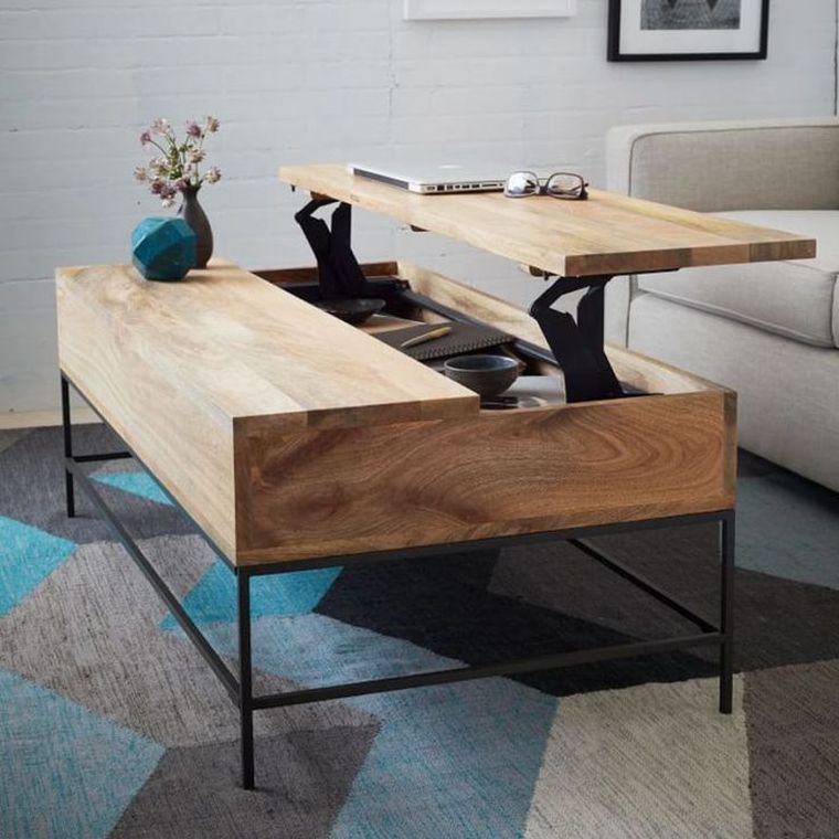 meuble-gain-de-place-petit-espace-table-bois
