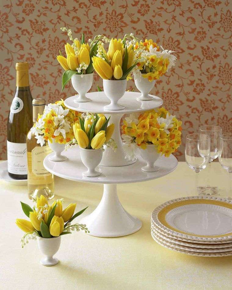 deco-florale-table-de-printemps-petit-bouquet