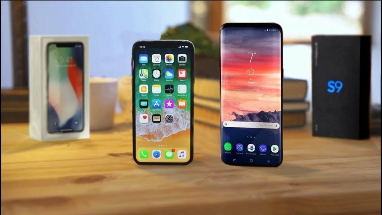 galaxy S9 ou-iPhone-X-lequel-choisir