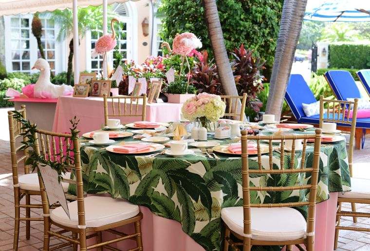 table-deco-printemps-rose-vert-theme-nature