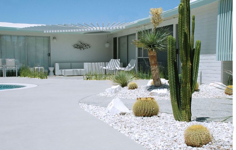 deco-jardin-cailloux-terrasse-beton-moderne