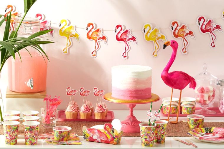 decoration-anniversaire-enfant-fille-flamingue