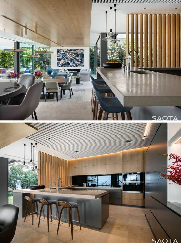 saota double-bay-house-maison-luxueuse-australie-salle-manger
