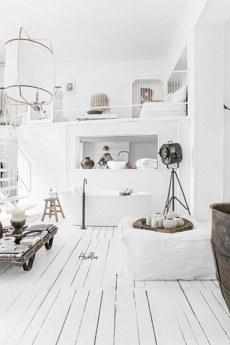 ambiance-tribale-decoration-moderne-blanc-loft