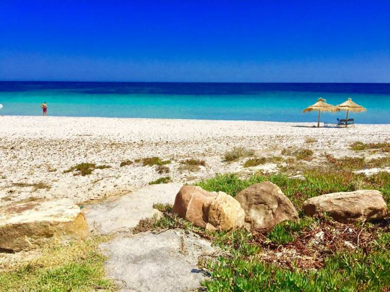 croisière en Méditerranée plage-Kelibia-Tunisie