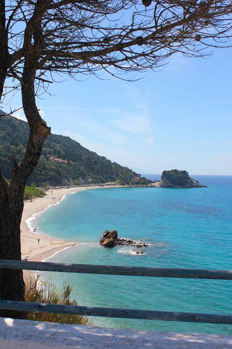 croisière en Méditerranée plage-Potami-Samos