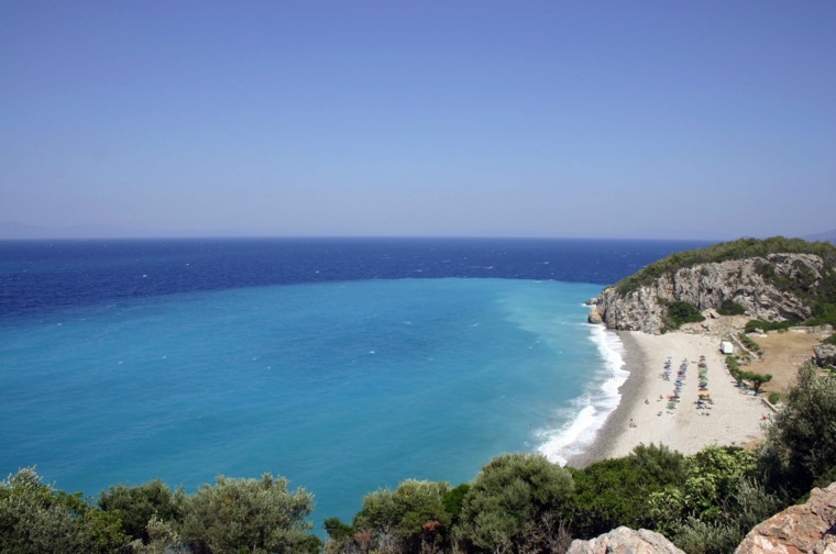 croisière en Méditerranée plage-tsamadou-ile-Samos
