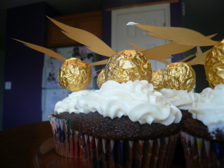 deco anniversaire harry potter cupcakes-chocolats