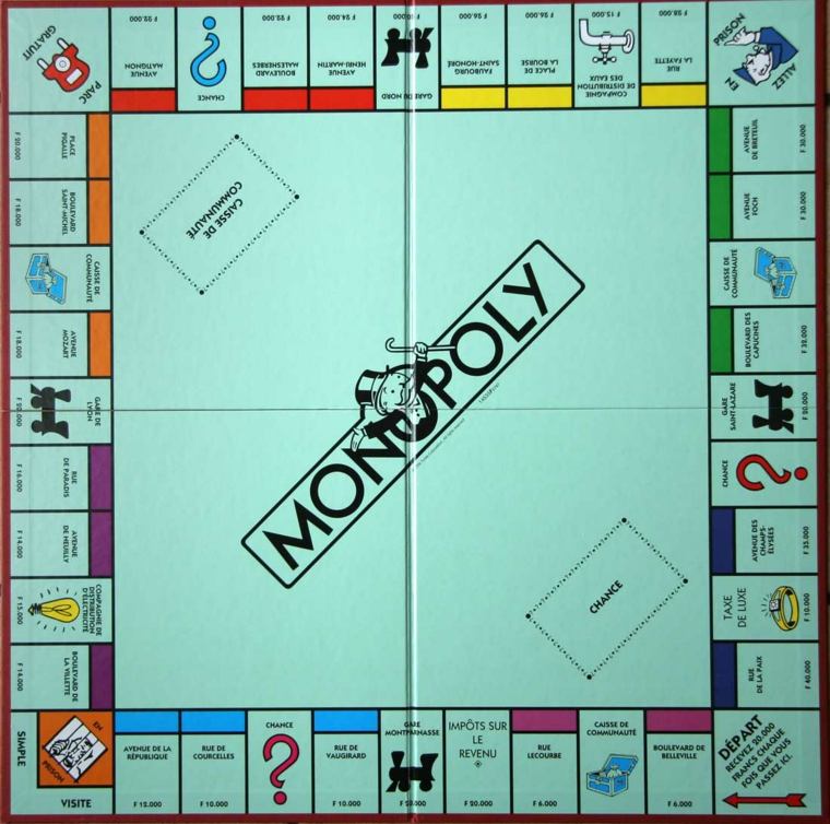 jeux de société monopoly