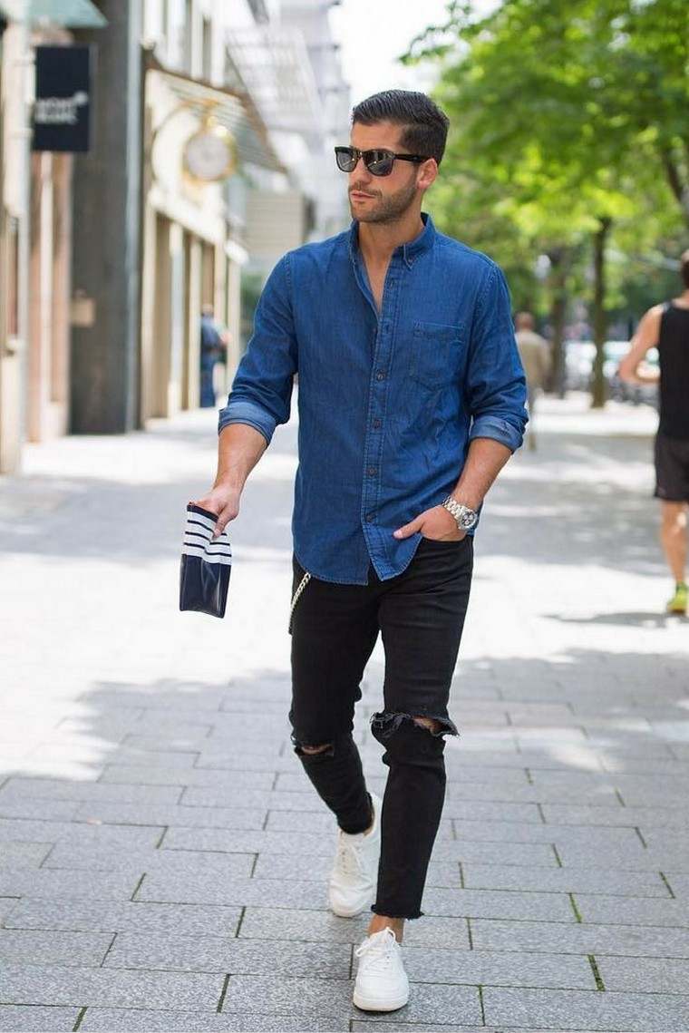 look-trendy-homme-jeans-lunettes