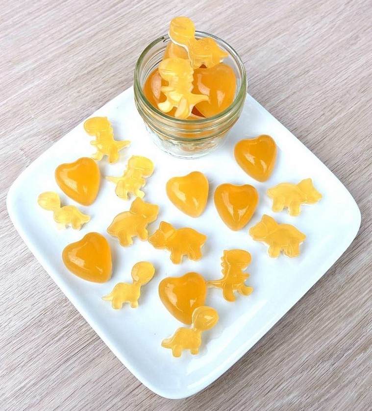 recette bonbon gélifié citron gingembre idée recette saine