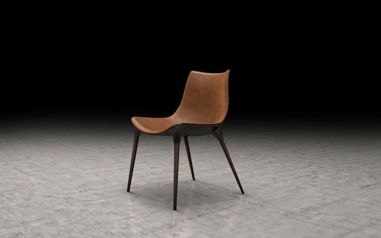 chaise en cuir langham-design