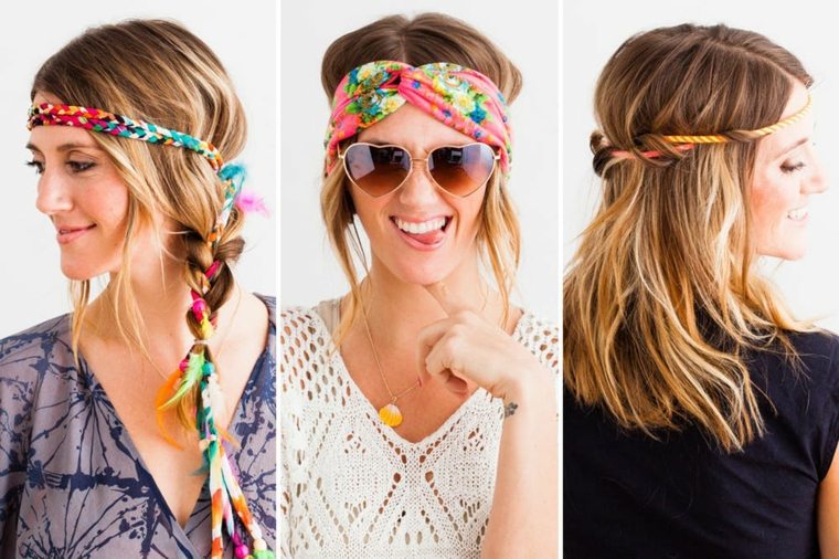 comment mettre un foulard sur la tête look-hippie