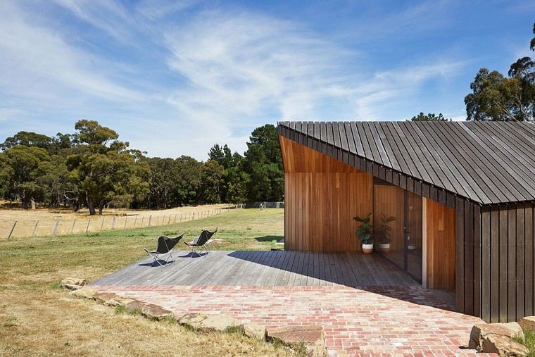 maison victorienne extension bois moderne architecture Melbourne 