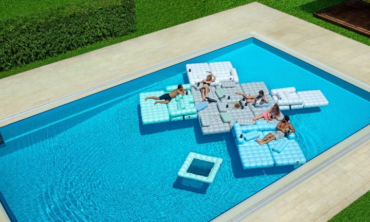mobilier piscine oasis-flottant