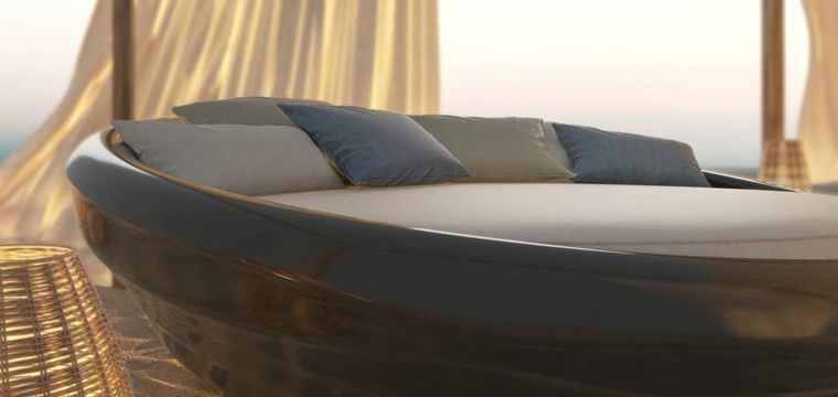 mobilier piscine plage-mer-meuble-flottant-luxe-couleur-noire