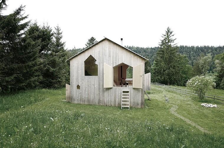 petit chalet bois idée design architecture contemporaine écologique