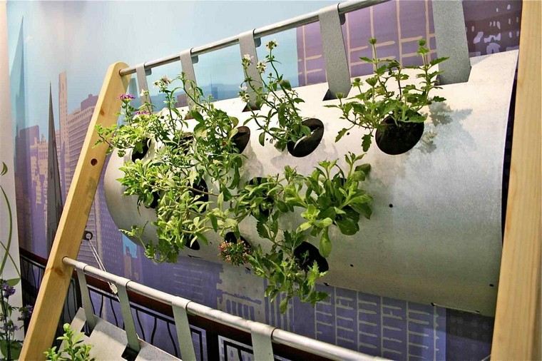 potager vertical idée aménager espace plantes jardinières