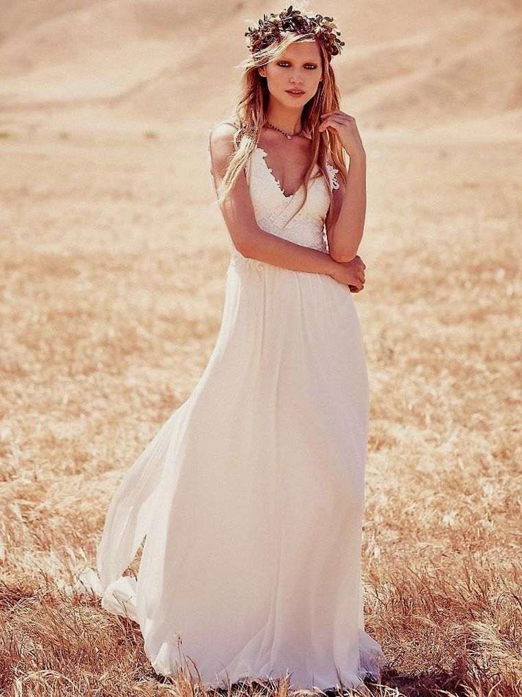 robe-style-boho-chic-femme-couronne-mariage