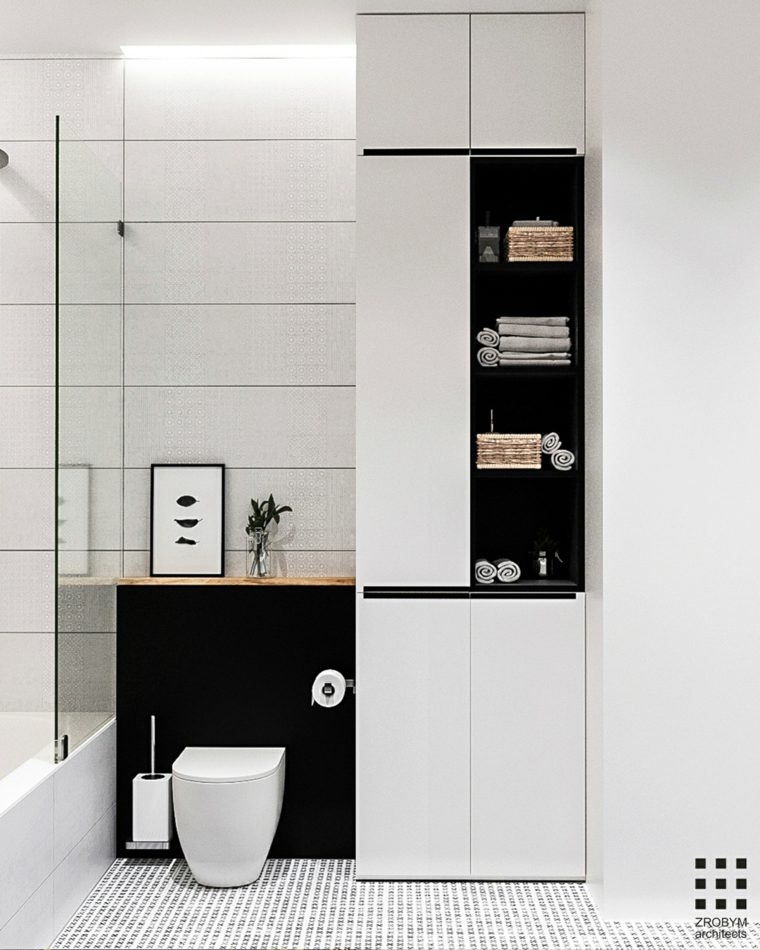 salle de bain design luxe compacte