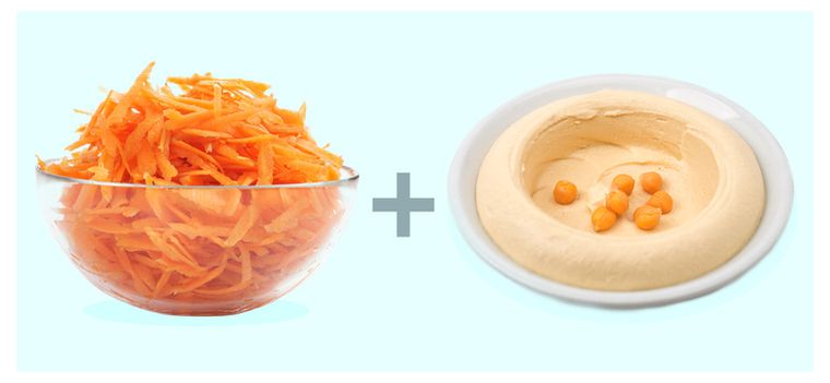 aliment pour maigrir regime-minceur-carotte-tahini