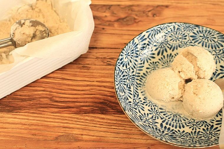 recette glace maison idée sain équilibré macadamia noix