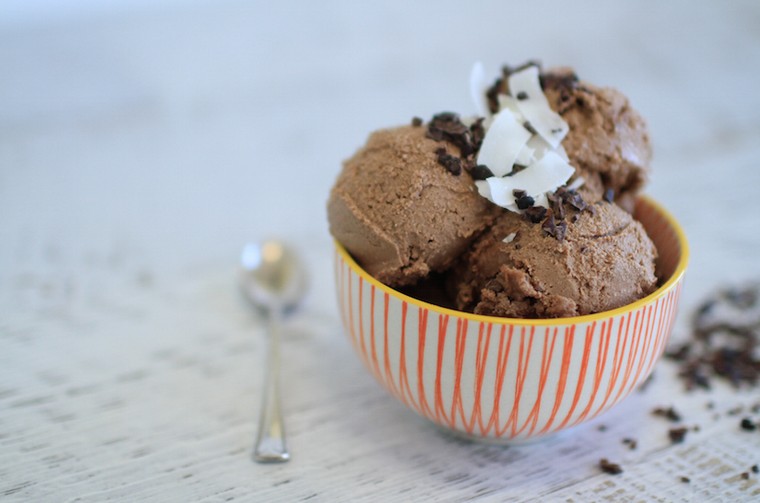 recette glace maison idée sain équilibré chocolat