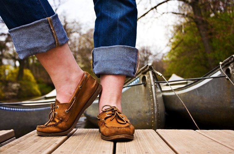 chaussure-bateau-avec-jeans