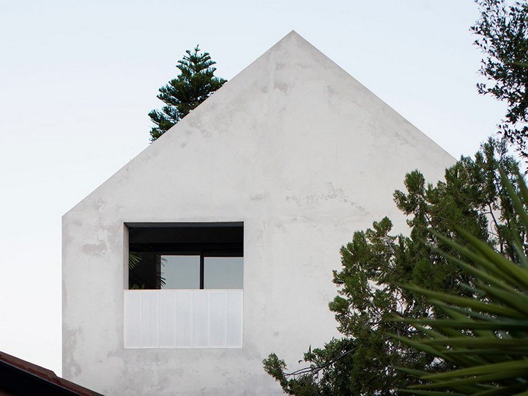 maison en béton design contemporain moderne idée