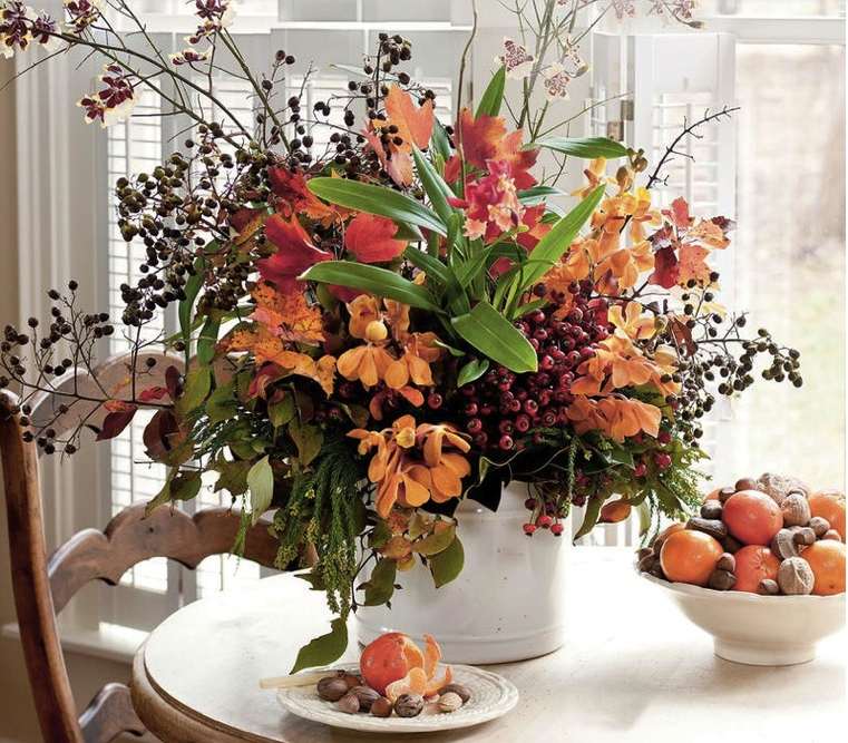 Decoration-automne-arrangement- table