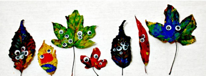 activite-enfant-Activité manuelle enfant pour l’automne-Monstres-peints