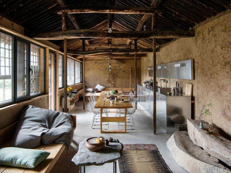 déco cottage bois-cabane-design-moderne-materiaux-ecologique