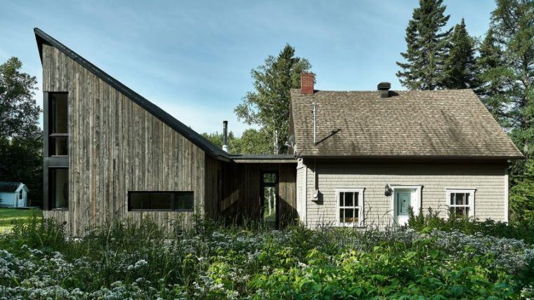 déco cottage canadien-extension-de-cabane-historique