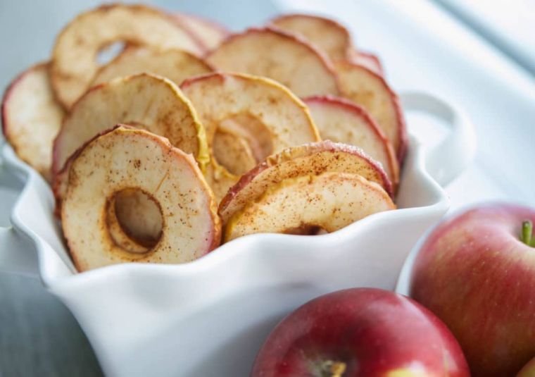 recette de saison automne idee-enfant-chips-pommes-diy