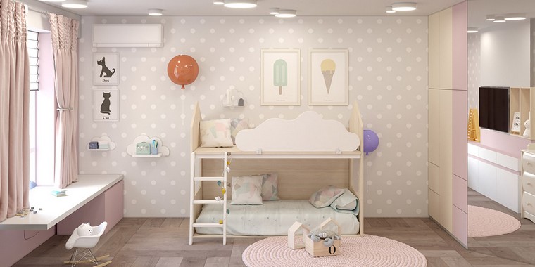 21-chambre-enfant-lit-mezzanine-idee-tapis